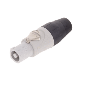 [HP-3-FG] CONECTOR AEREO, 3 POLOS CARCASA TERMOPLASTICA GRIS, SALIDA DE ENERGIA (POWER OUT)