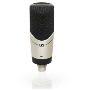 Sennheiser MK8 – Micrófono de condensador multipatrón de diafragma grande.