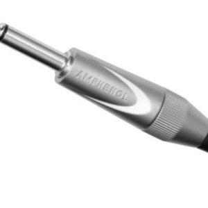 [TM2PN*] PLUG MONO 6.35MM NIKEL AMPHENOL.