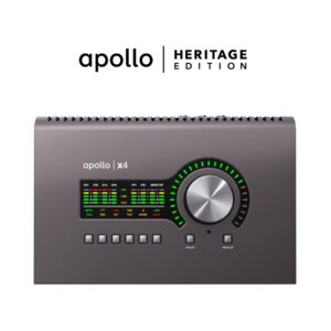 Universal Audio Apollo x4 Heritage Edition – Interfaz de Audio Thunderbolt de 12 x 8 canales